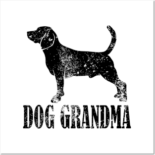 Beagles Dog Grandma Posters and Art